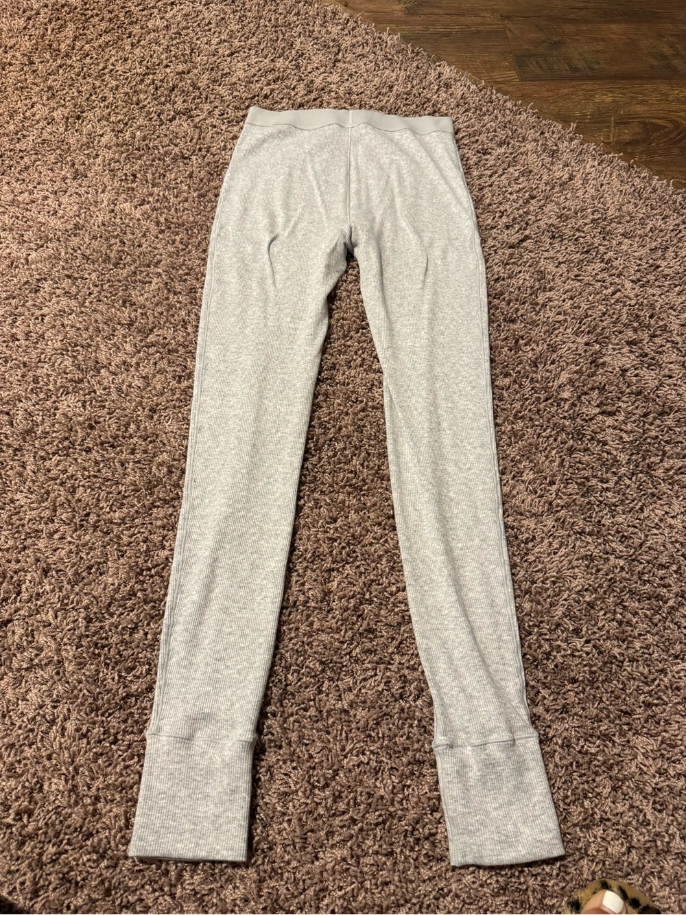 SKIMS cotton ribbed leggings